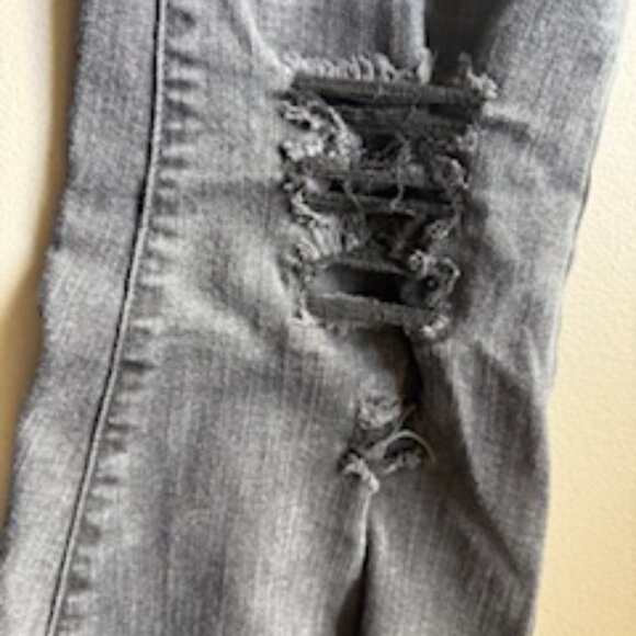 Men's Arizona Jeans, Super Skinny, Blackwashed distressed, 32/34 - Picture 7 of 7
